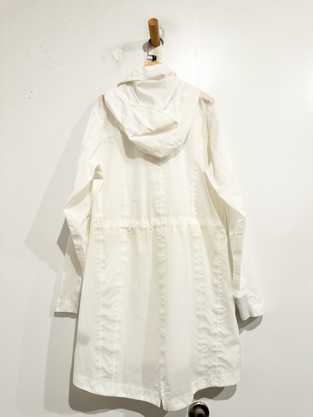Kuhl Jetstream Trench Coat in White Size Medium - Picture 5 of 16